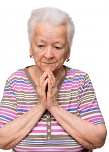 This is the spiritual equivalent of a Freakin' Green Beret! © Vbaleha | Dreamstime.com - Old Woman Praying Photo