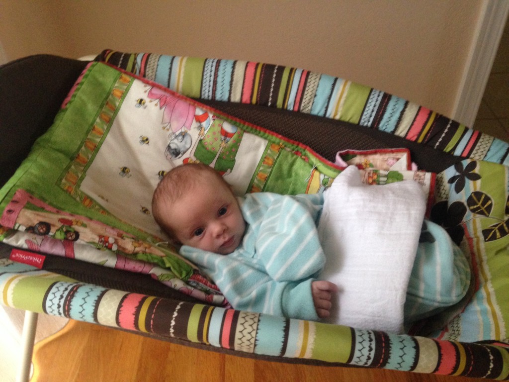 I'm watching you, Dad!