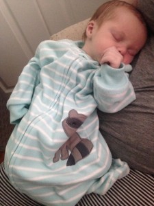 "As a child has rest in her mothers arms, so will my soul rest in you, O God."