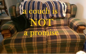 couch not promise