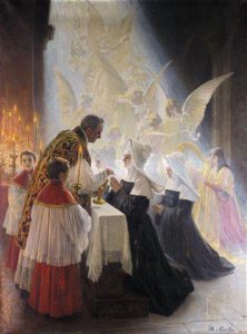 Holy Communion by Angelo Graf von Courten
