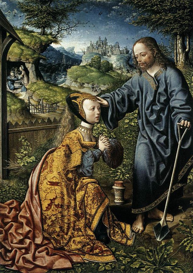 Christ Appearing to Mary Magdalen as a Gardener