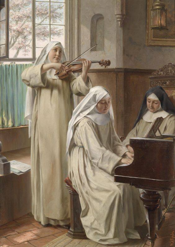 August Wilhelm Roesler, Music in the Monastery