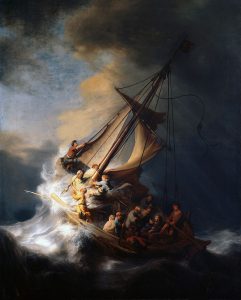 The Storm on the Sea of Galilee, Rembrandt (1632)